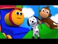 ボブ・トレイン・アニマル・ソング| 子供のための動物の歌| 子供たちは動物の音を学ぶ| 子供の歌 | Bob Animal Train Song | Animal Sound For Kids