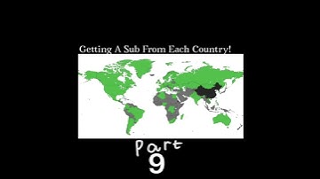 Getting A Subscriber From Each Country! (Part 9) #geography  #subscribe #fyp #foryou #mapping #trend