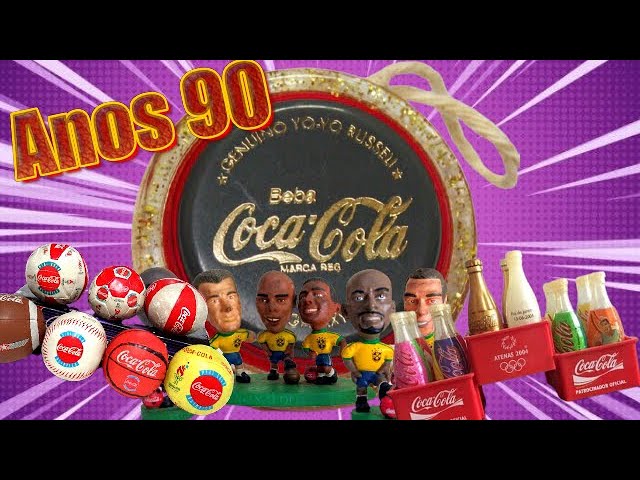 BRINDES DA COCA-COLA ANOS 90! Nostalgia Pura 