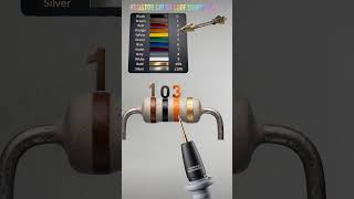 10k ohm resistor color code // #shortvideo