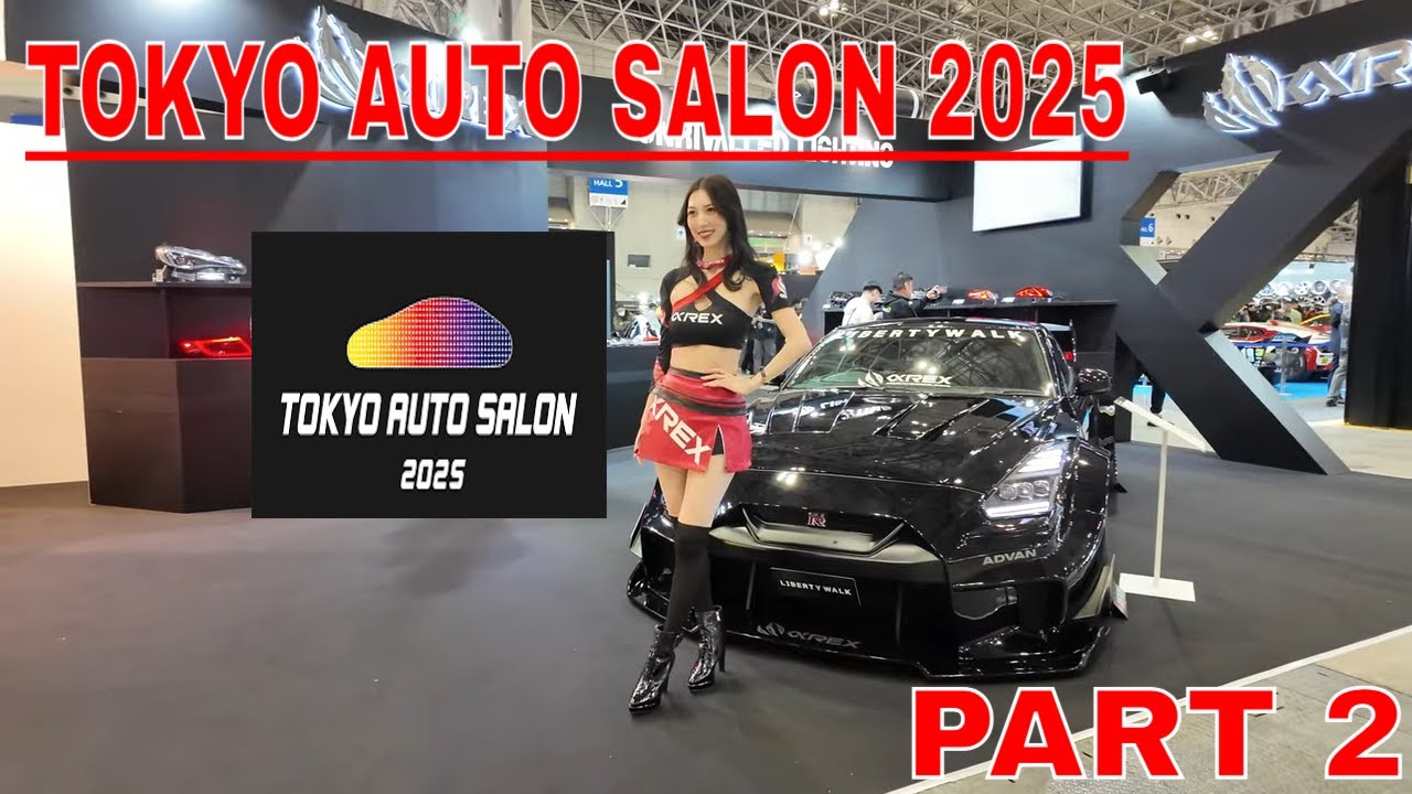 TOKYO AUTO SALON 2025 DAY 1 東京オートサロン 2025 PART 2 - YouTube