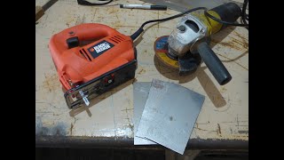 Se Puede Cortar Acero Con Una Caladora?? Comparación Sierra Caladora Vs Amoladora Esmeril.