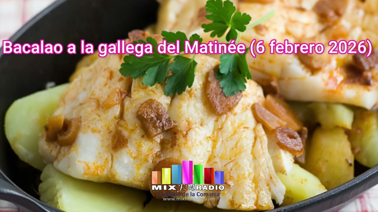 Bacalao a la gallega del Matinée (6 febrero 2026)