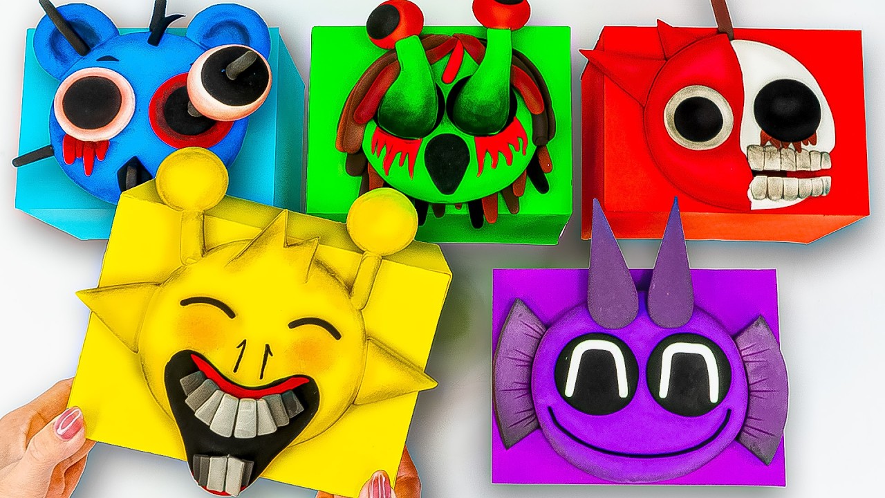 ✨Paper diy✨️Incredibox SPRUNKI HORROR Blind Box Unboxing | Blind Bag ASMR | Tina TV DIY Show