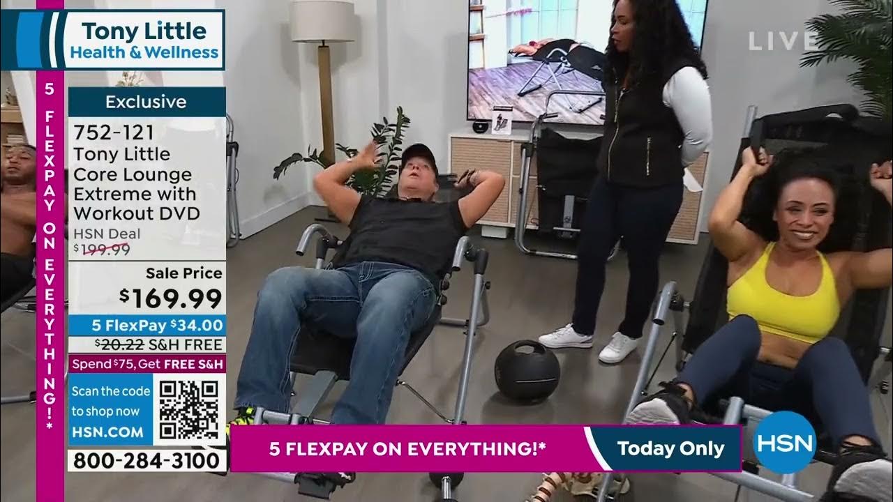 Tony Little Core Lounge Extreme with Workout DVD YouTube
