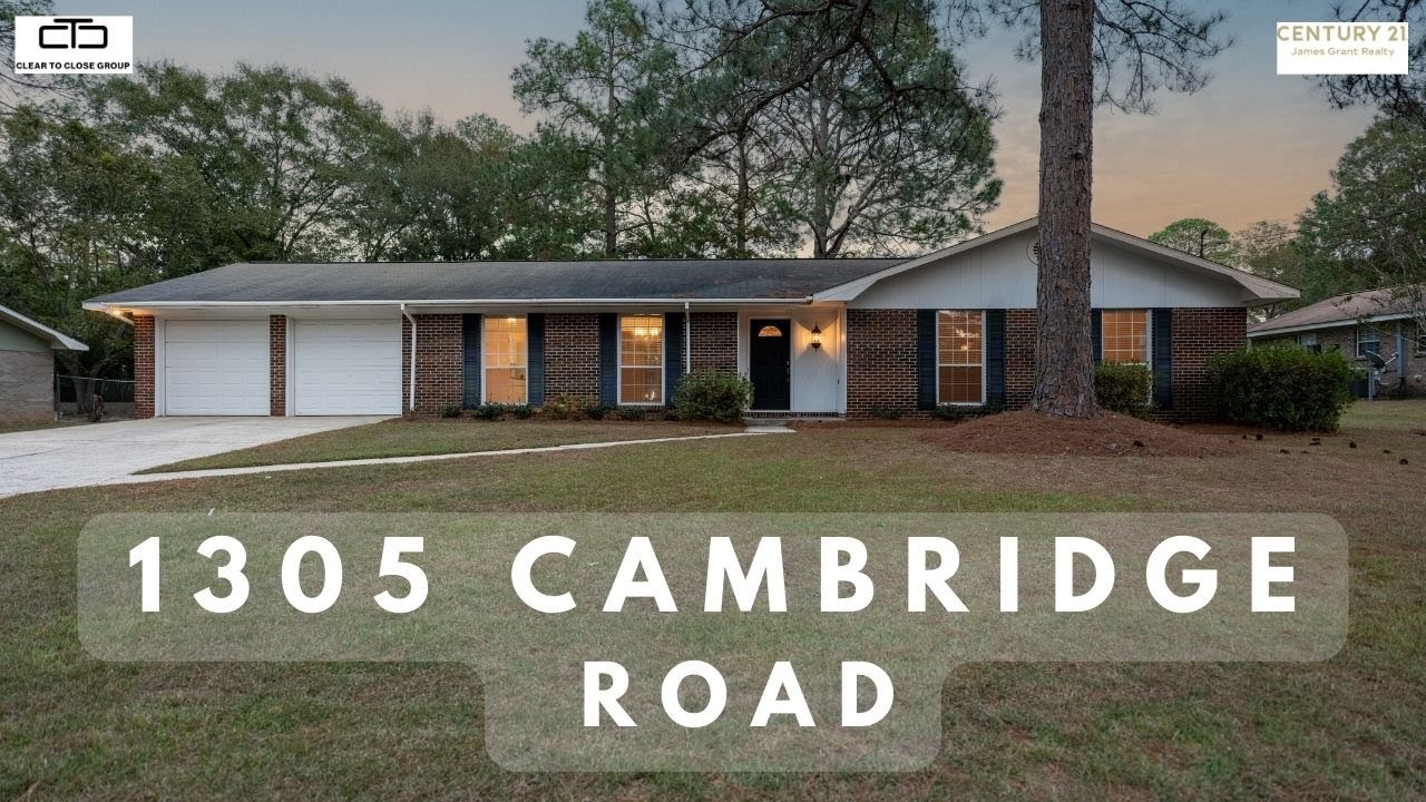 1305 Cambridge Road, Dothan AL YouTube