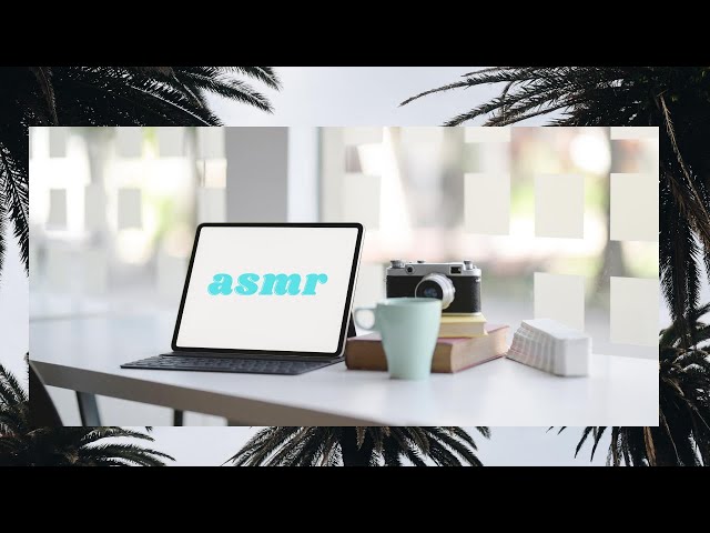 ASMR| Ipad pro unboxing (crinkles,tapping,typing,whisper)