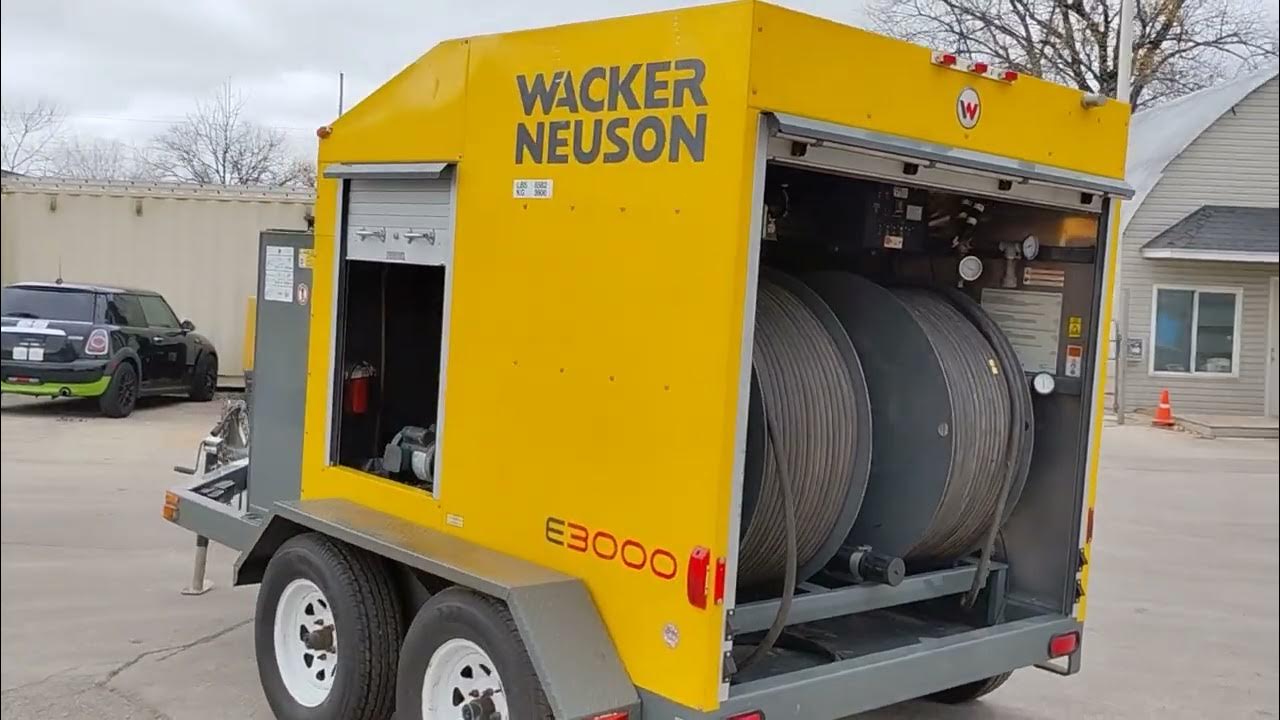 2014 Wacker Neuson E3000 Hydronic Ground Heater For Sale SOLD! YouTube