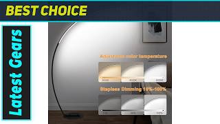 Amazing 67in Dimmable LED Arc Floor Lamp: Ultimate Room Transformation!