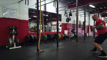 Split Stance Single Arm Band Row