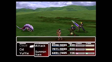 Final Fantasy VII - W-item Glitch for Sources