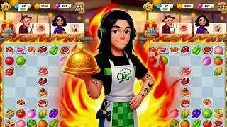 🍳🧩 Probé Merge Kitchen - Sin Internet 60 FPS en Android ¡Cocina, fusiona  | Primeros minutos screenshot 2