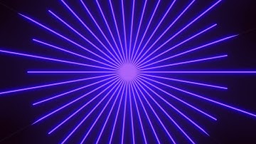 Purple  Neon Glowing Star Lines Light Loop Background | 4K | FREE TO USE