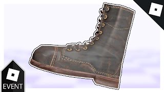 [EVENT] How to get the GEORGE EZRA BOOTS in GEORGE EZRA’S GOLD RUSH KID EXPERIENCE | Roblox