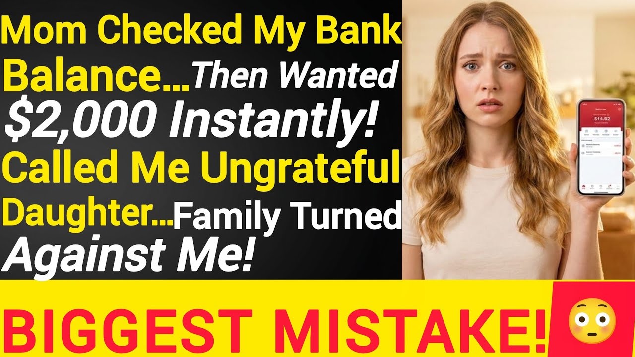 My Mom Found My Savings… Then Tried To Take HALF Of It#believeinkarma #familydrama #familybetrayal 