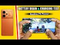 Realme P4 Power Battery Drain and Charging Test - Only BGMI Game Play🔥