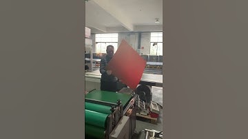 This is an automatic visual positioning machine #box #paper #packagebox #packaging #factory