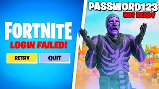I Put My Password In My Fortnite Name...