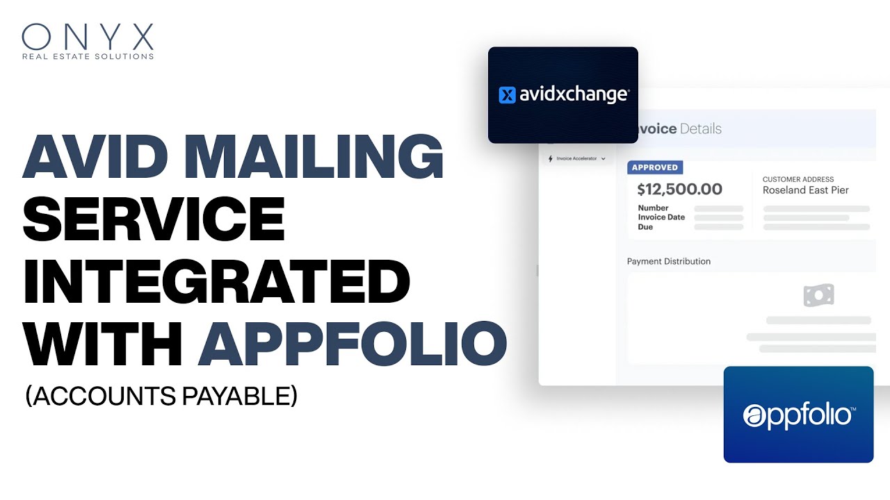 Avid Mailing Service Integrated with Appfolio (Accounts Payable) - YouTube