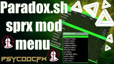 🔵Paradox.sh (Framework v2) Spoof IP, Third Person, new design, Improved FPS and more