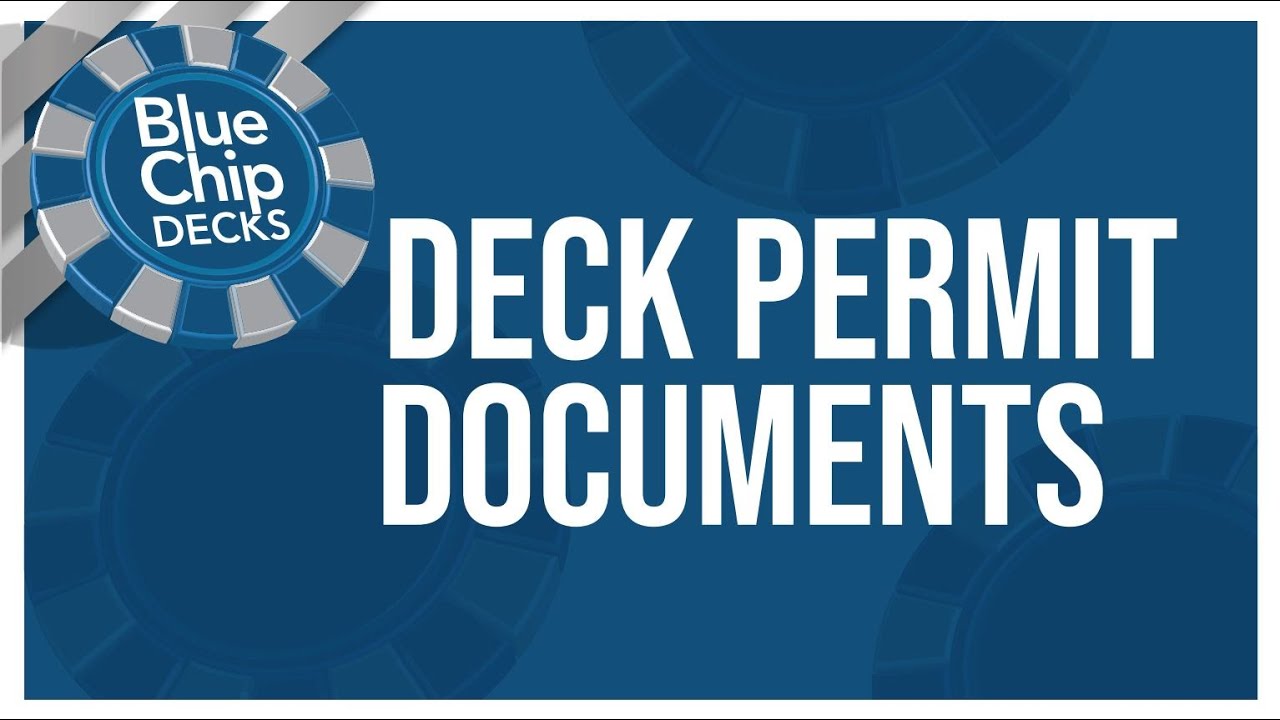 Deck Permit Documents - City of Winnipeg - YouTube