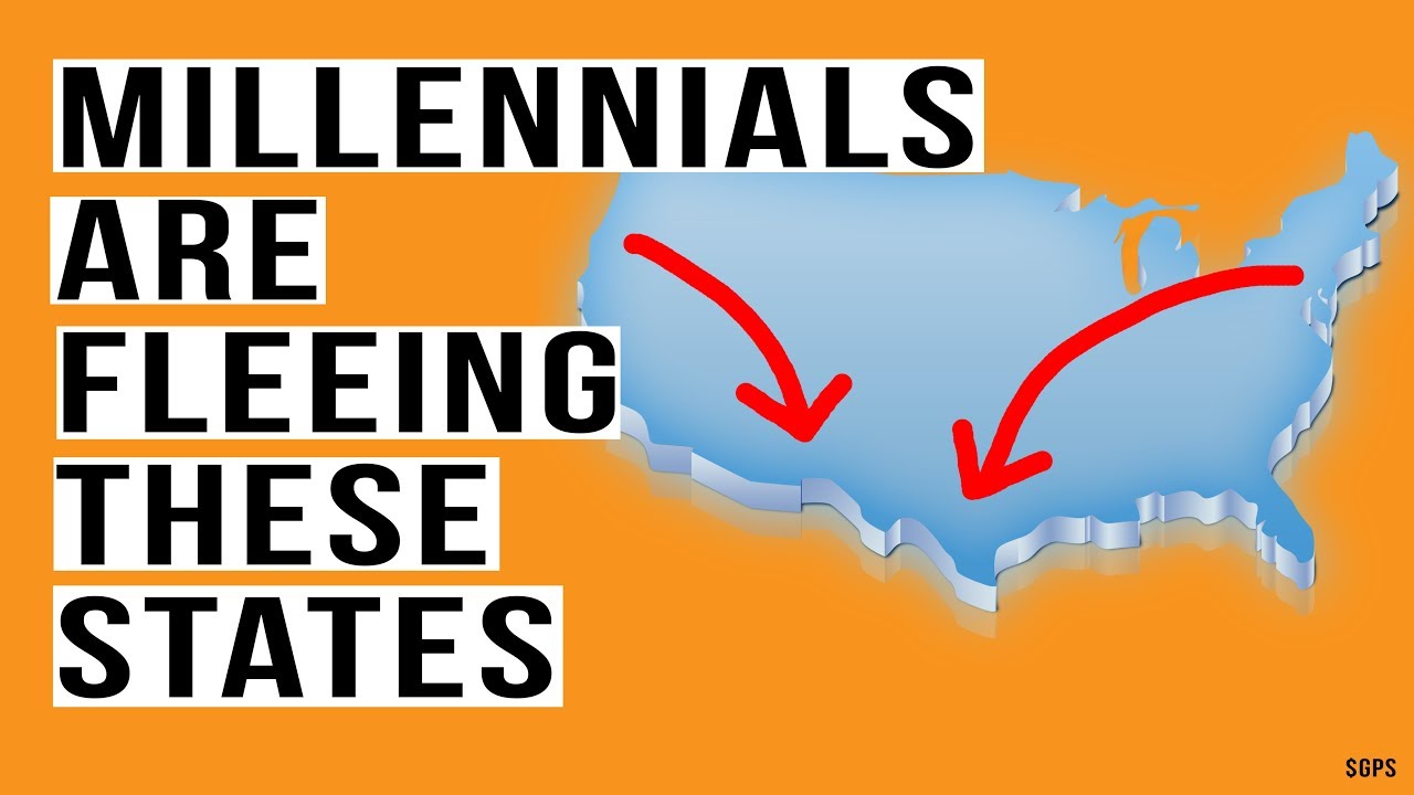 Millennials Are Fleeing THESE States! Guess Where They Are Moving To