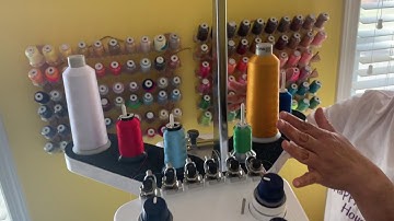 Threading the Brother PR670e   The Whole Process