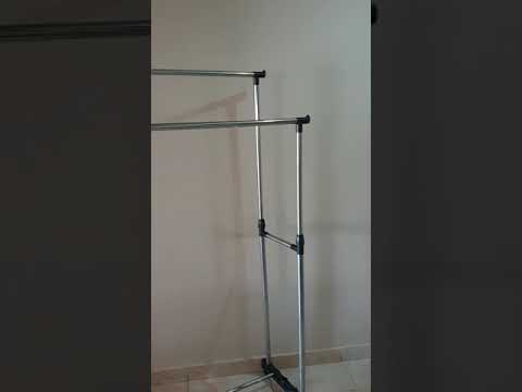 ستاند تعليق ملابس مزدوج