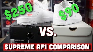 IS THE SUPREME NIKE AIR FORCE 1 WORTH PAYING THE RESELL PRICE??