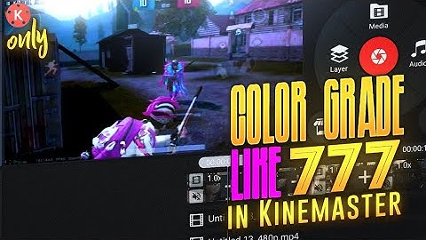 How To Color Grade like 777 In Kinemaster | How To Color Grade + Sky Glow Like 777 USING KINEMASTER