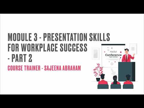 Presentation Skills for Workplace Success- Part B.1