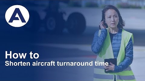 How does Tactilon Agnet help shorten aircraft turnaround time?
