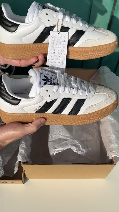 ADIDAS | SAMBA XLG | Cloud White / Core Black / Gum | UNBOXING #adidas #samba #unboxing #foryou