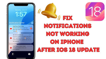 How To Fix Notifications Not Working On iPhone After iOS 18 Update!! iOS 18 Notifications Issue