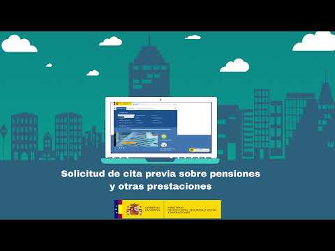 Solicitud cita previa para pensiones y otras prestaciones de la Seguridad Social