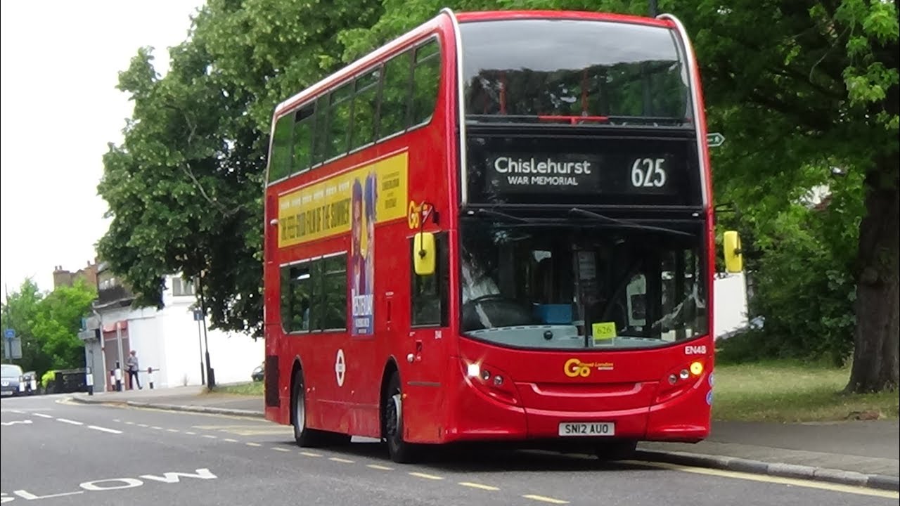 (FRV) London Central Route 625: Plumstead Common - Chislehurst, War Memorial | EN48 (Ex-TLN 9544)
