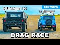 Hummer H1 vs Suzuki Jimny in a drag race [Video]