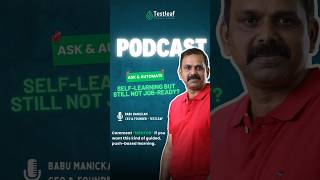 Self-Learning but still not Job-Ready? #testleaf #genai #automationtesting #qaengineer #selenium