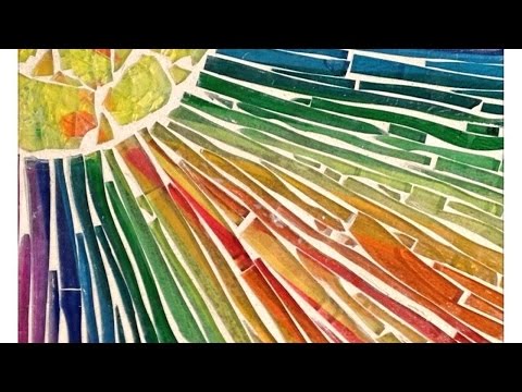 Video: Come Fare Un Mosaico Di Vetro Rotto