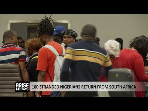 100 STRANDED NIGERIANS RETURN FROM SOUTH AFRICA