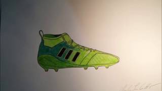 Come disegnare Scarpa da calcio ADIDAS Ace 17.1 PrimeKnit - YouTube