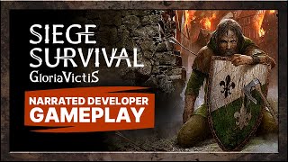 Siege Survival: Gloria Victis – Narrated Developer Gameplay