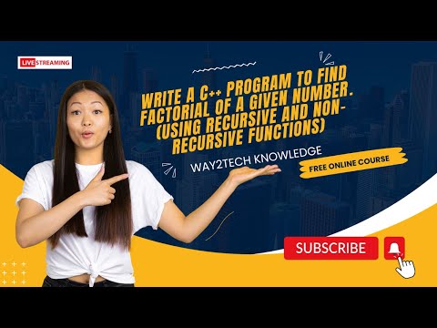 Write a C++ program to find factorial of a given number. (using recursive & non-recursive functions)