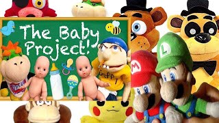 Sml Movie The Baby Project Mario And Luigi Reactiongfreddy,Foxy,Freddy,Pikachu,Bowserjr,Dk