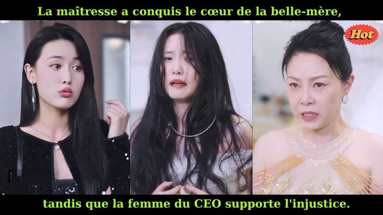 La maîtresse a conquis le cœur de la belle-mère, tandis que la femme du