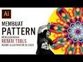 Tutorial Adobe Illustrator | Membuat Pattern Mandala Menggunakan Rotate Tool