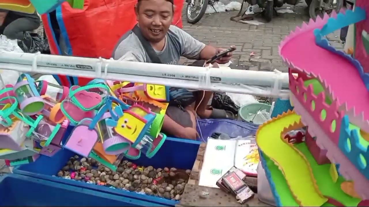 Nganter bocil nyari ikan d pasar ikan hias jati negara