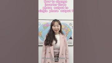 How to change 220V inverter three phase to single phase output ?