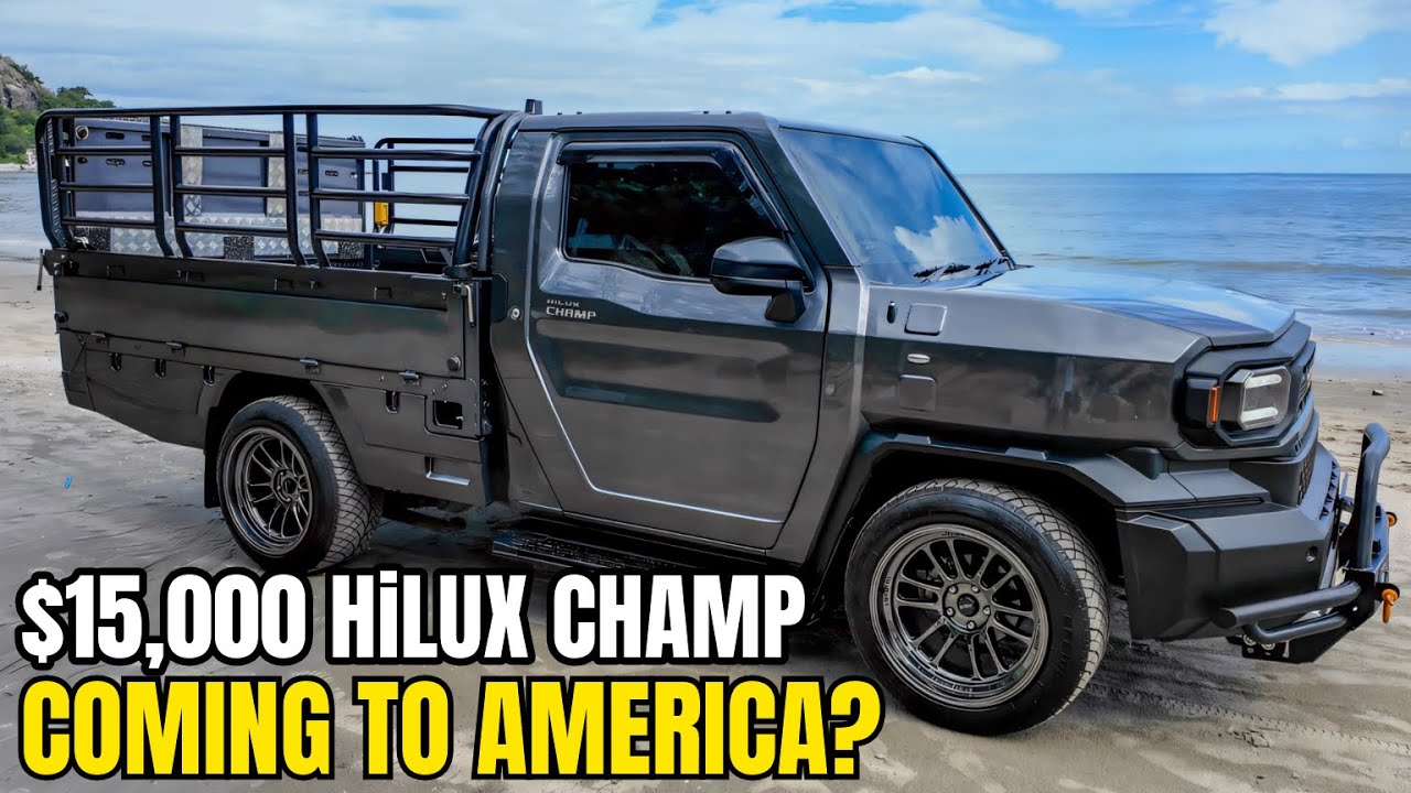 Toyota HiLux Champ — полный обзор владельца | Появится ли он когда-нибудь в США, Австралии или Ве...