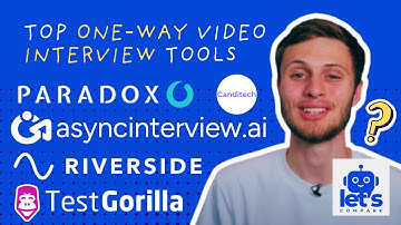 Top One-Way Interview tools 2024 | Top Hiring + Recruiting software | Let